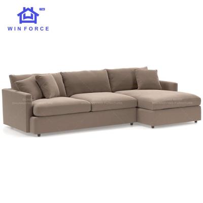 China European Fabric Sofa Combination Corner Sofa Of High Quality Modular Living Room Furniture for sale