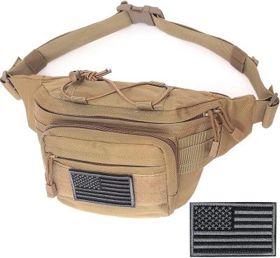 China With FREE SAMPLE USB Tactical Fanny Pack, Military Hip Belt Bag Waist Bumbag Utility Bags For Outdoor Hiking Climbing for sale