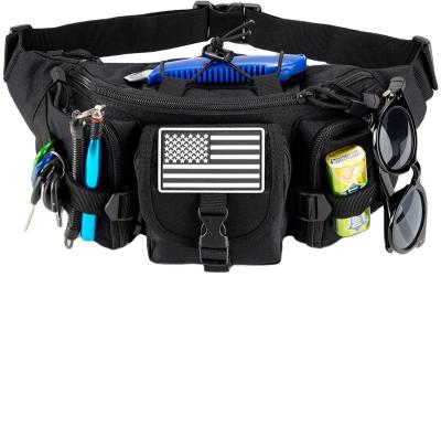 China With FREE SAMPLE USB Fanny Pack Tactical For Men Waterproof Military Pack Utility Pouch Waist EDC Hip Belt Bag for sale