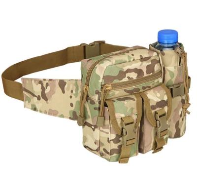 China With USB FREE SAMPLE Military Waist Pack Tactical Fanny Pack, Waterproof Duty Belt with Water Bottle Holder for sale