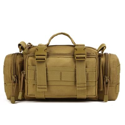 China With Waist Pack Tactical Bag Handbag USB FREE SAMPLE Military Outdoor Shoulder Rise Fishing Bumbag With Patch for sale