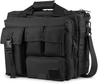 China With USB FREE SAMPLE Tactical Brief , GES 15.6 Inch Mens Messenger Bag Military Briefcase For Men for sale