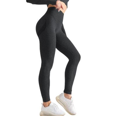 China Breathable High Quality Gym Leggings Women Yoga Pants High Waist Workout Yoga Gaiters for sale