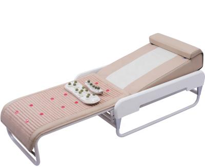 China Body Intensity Jade Massage Foldable Thermal Bed hot sale Infrared physiotherapy Body Massage Bed for sale