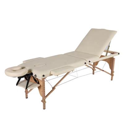 China Folding Massage Table Portable aluminum body or wooden frame  TD-2511 massage table for sale