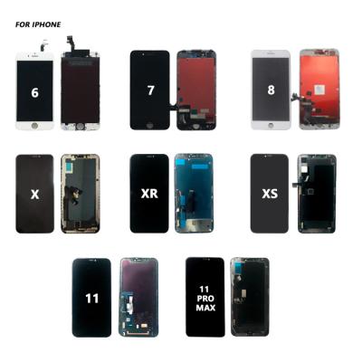 China Mobile Phone LCD Display For Iphone 11 11 pro 11 pro Max Lcd Display Wholesale Original For Iphone 6 7 8 X Xr Xs LCD Display Touch Screen For IPhone LCD for sale