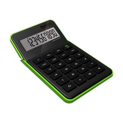 China Basic Calculator 10 Digits LCD Display Student Desktop Solar Dual Power Foldable Financial Desk Student Calculator for sale