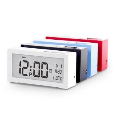 China Calendars Desk Digital LED Table Alarm Clock With Temperature Week Date Display For Bed Room for sale