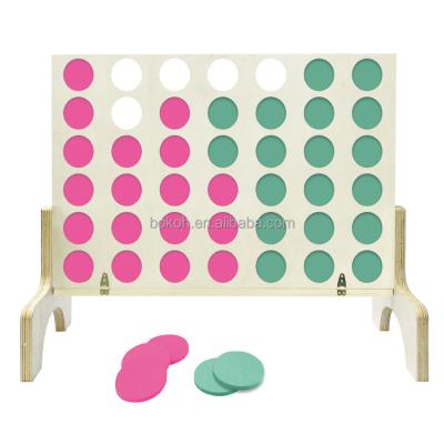 China Garden Games BOKOH Toys And Outdoor Garden Games 4 In A Row Connect 4 for sale