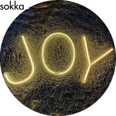 China Garden LED Neon Sign JOY Christmas Decoration Light for sale