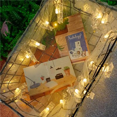 China Light Garland String 2m 5m10m USB Led String Lights Clip Lights Wall Garland Lights For Wedding Party Home Decor Hanging Photos for sale