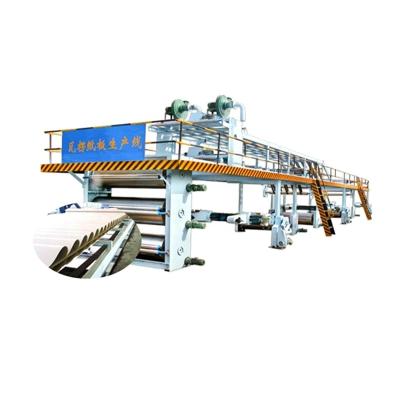 China high speed 3 ply 5 ply Corrugated cardboard production line/corrugator machine for sale