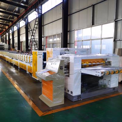 China carton making machine 4/6 ply cardboard Making Machine/cardboard Production Line/Hardboard lamination machine for sale