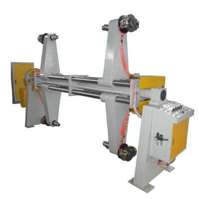 China 2020 latest good price electric shaftless mill roll stand carton box for sale