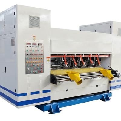 China Corrugated Thin Blade Slitter Scorer Cutting Machine LUM Automatic Electric for sale