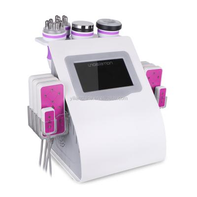 China Weight Loss Mychway Promotion 6IN1 Cavitation Vacuum RF LED Laser Body Slimming Weight Loss Machine for sale