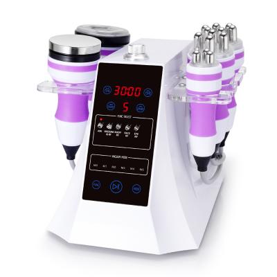 China Ultrasonic Weight Loss Spa Vacuum Cavitation 40K Weight Loss 5 IN 1 Radio Frequency RF Body Slimming Face Skin Wrinkle Remove Machine for sale