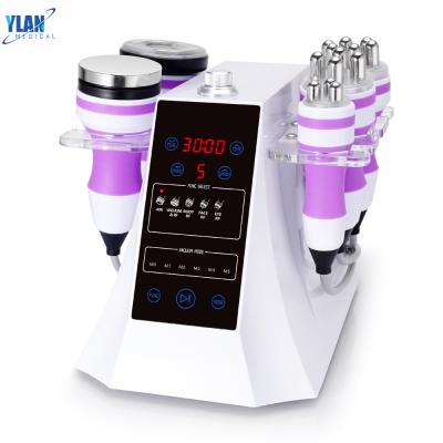 China New Arrival Weight Loss 5 in 1 Ultrasonic Cavitation 40K Vacuum Radio Frequency Lipo Laser Massager Slimming Machine for sale