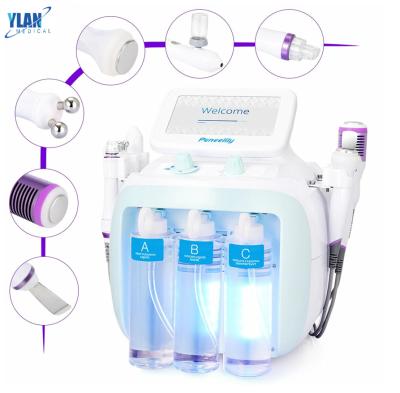 China Newest Hydra Exfoliators Dermabrasion Oxygen Scrubber Ultrasonic Blackhead Remover Machine for sale