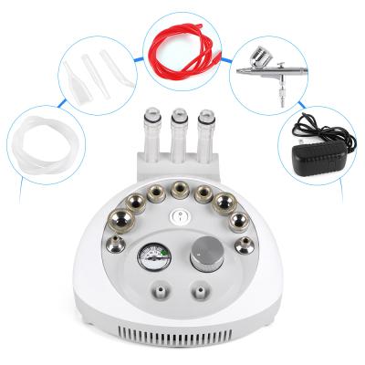 China Portable Blackhead Removal Suction Exfoliators Vacuum Diamond Tip Skin Microdermabrasion Derma Machine For Sale for sale