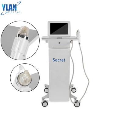 China Partial Face Lift Gold Wrinkle Remover CPT Microneedle Radio Frequency RF Microneedle Skin Tightening Machine for sale