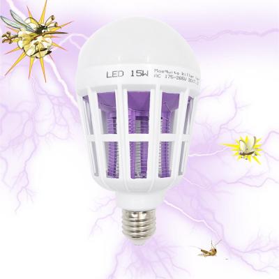 China E27 15W Disposable Electronic Mosquito Lamp Mosquito Repellent Bulb for sale