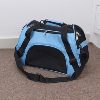 China New custom lightweight wieght logo duffle carrier bag pet travel bag for dog for sale