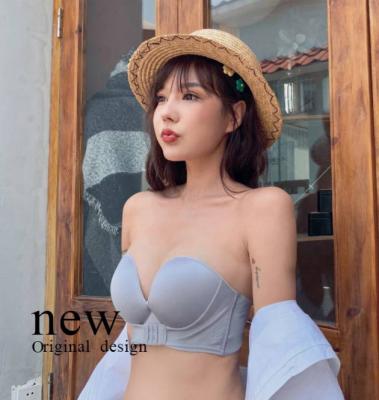 China Wholesale New Arrivals QUICK DRY QUICK DRY Front Buckle Lift Front Hook Free Seamless Strapless Bra for sale