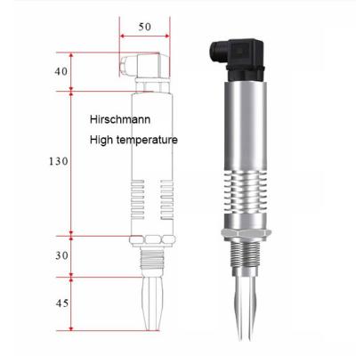 China Mini Size Compact High Temperature Resistance Anti Static Vibrating Tuning Fork Water Switch Vibration Liquid Level Sensor QFLS10-mini for sale