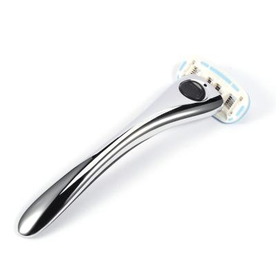 China Five Blade Halo5 5 Balde Diamond Coating Handle Razor Mens Shaving Razor Blade for sale