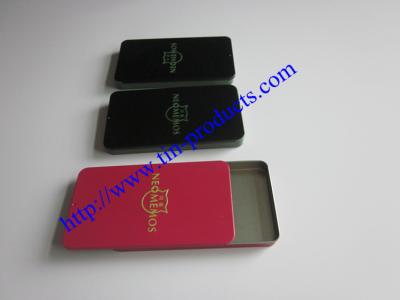 China Different Slidding Tin Boxes/Sliding Packaging Box/Promotional Packaging Box from China for sale