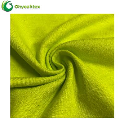 China Anti-Bacteria Wholesale Knitted Jersey Fabric Organic Bamboo Hemp Fabric For Clothing for sale