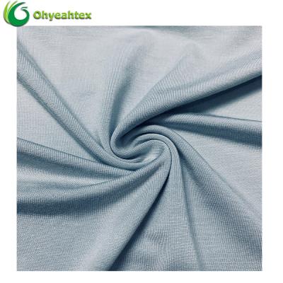 China Anti-bacteria UPF 50 5% Bamboo 95% Spandex Knitted Organic Bamboo Fabric For Clothing for sale