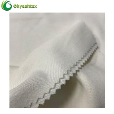 China China Supplier Stretch Knitted Cotton Interlock Fabric Plain For T Shirt for sale