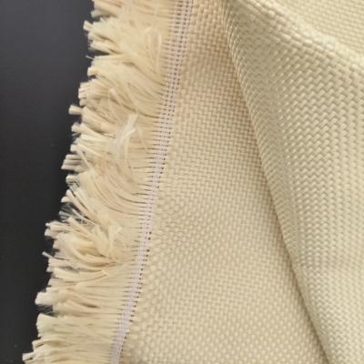 China Yellow Woven Kevlar Fabric Moisture Resistant Para Aramid Cloth 1000D For Tent for sale