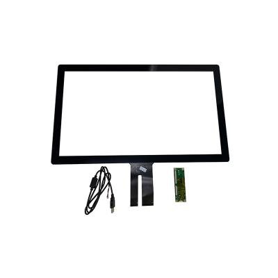 China New Product Factory Supplier PC 23.6Inch Interactive Vertical Capacitive Touch Screen /Built-in TV Set Overlay for sale