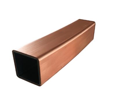 China Air Condition Or Refrigerator C11000 T2 C12000 TP2 Rectangular Copper Tube Pipe For Industry for sale