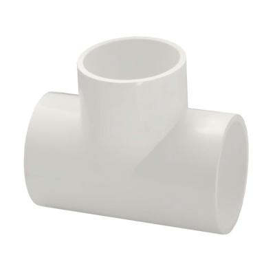 China PPR Tee Water Supply Plumbing Plastic Equal Materials PPR Pipe Fittings T50 PVC Tee for sale