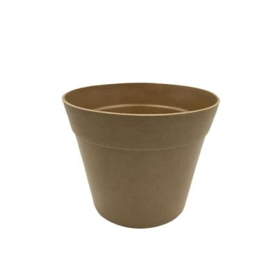 China Modern Customizable Bamboo Fiber Factory Wholesale Custom Large Flower Pots for sale