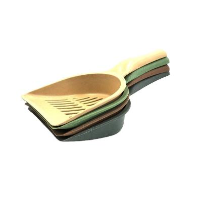 China Sustainable Reusable Pet Care Product Eco Friendly Bamboo Fiber Dog Poop Scoop for sale