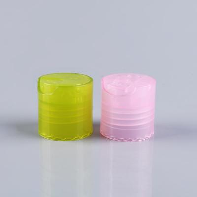 China Non Spill Design Multiple Different Styles Disc Top Cap Closures For Bottles for sale