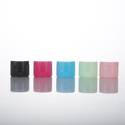 China Non Puddle 20/410 Flip Top Cap For Shampoo Of Colored Plastic With High Quality for sale