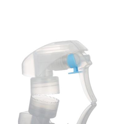 China Non Spill Trigger Wholesale Transparent Sprayer With Clip For Bottle for sale