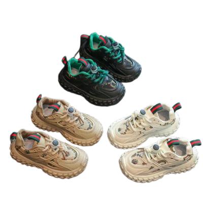 China Other children's non-slip dad shoes 2022 autumn new boys' running shoes small and medium children's single tire sneakers for sale