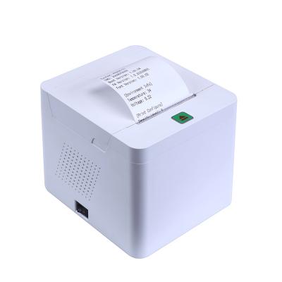 China 58mm Black And White POS Receipt Printer And Label Printer Blue Two Tooth In One Thermal Printer For Android And IOS for sale