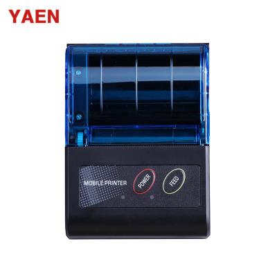 China YAEN Mini Pocket Thermal Printer Blue Tooth Mobile Phone Black and White Printer for Thermal Printing for sale