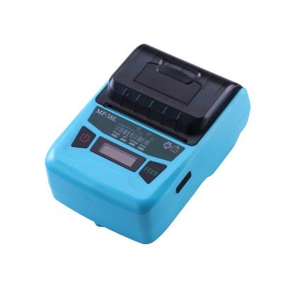 China New Type Black And White Portable Thermal Printer Fashion Blue Barcode Label Attractive Price Machine for sale