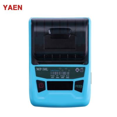 China 58mm IOS 2inch Mini Wireless Portable Receipt Android Tooth Black And White Thermal Mobile Blue Tooth Printer for sale