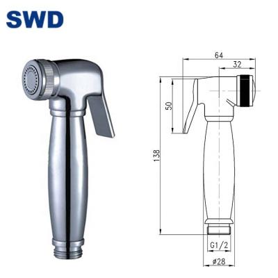 China Easy Installation Portable Toilet Wash Handheld Bidet For Women Cleaning Shower Shattaf for sale