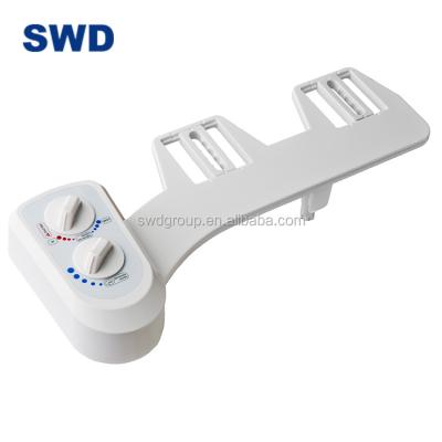 China Sefl-Cleaning China ABS Non-Electric Bidet Seal Toilet Bidet Mechanical Seat Attachment for sale